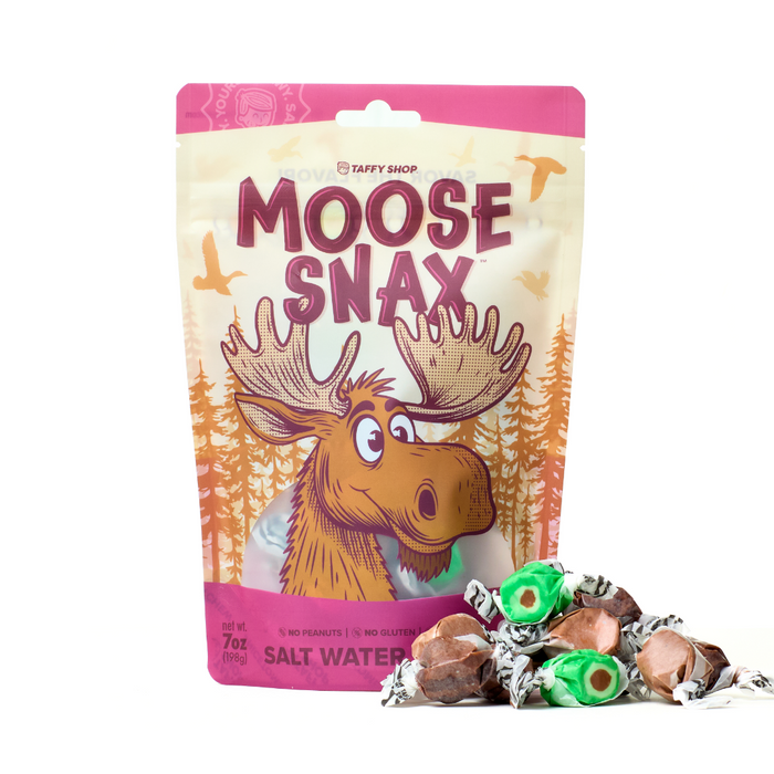 Moose Snax Taffy Bag 12-Pack Taffy Shop