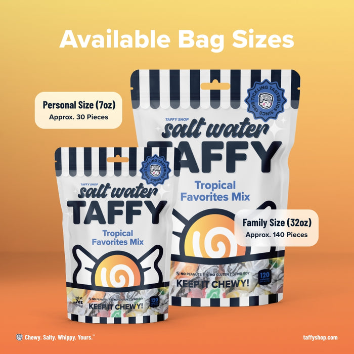 Tropical Favorites Taffy Mix Taffy Shop