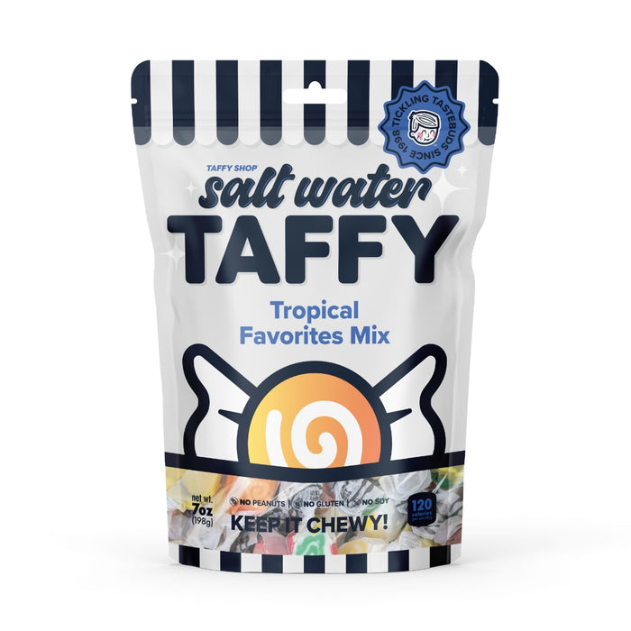 Tropical Favorites Taffy Mix Taffy Shop 12-Pack (7oz) Bags