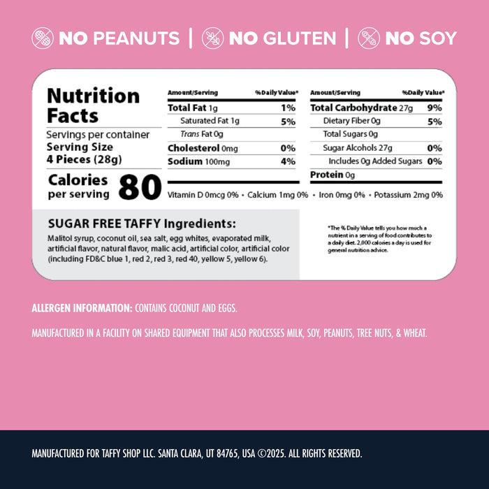 Sugar-Free Favorites Taffy Mix Taffy Shop