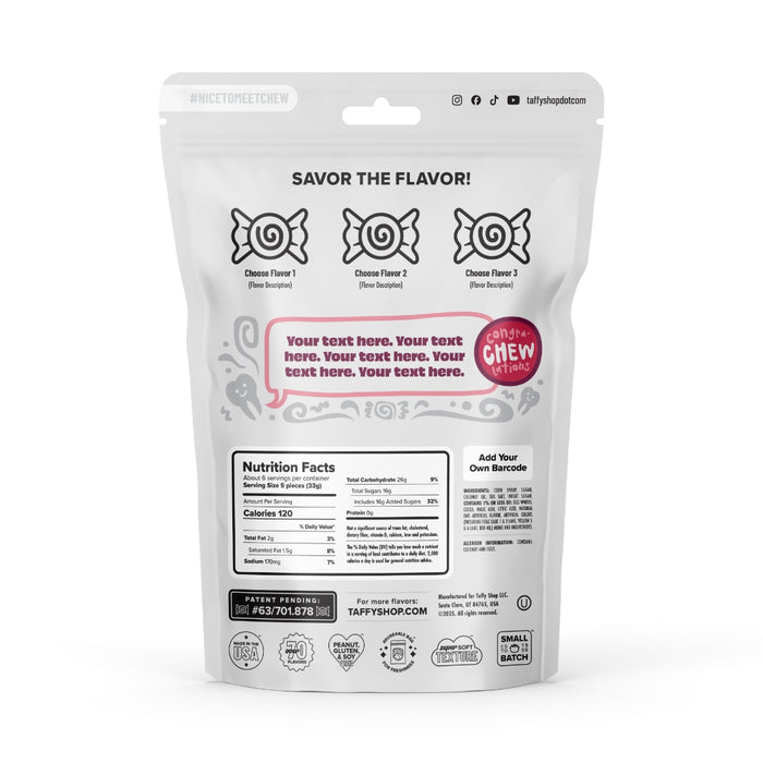 Goodbye Braces Custom Bags 12-Pack Taffy Shop Wholesale