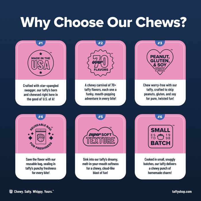 Happy Chew Year Favorites Taffy Mix Taffy Shop