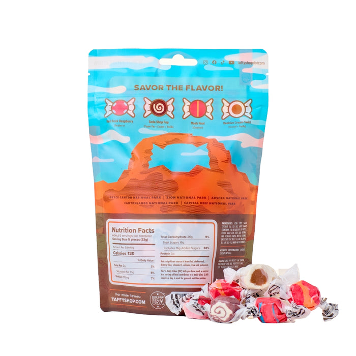 Utah Taffy Bag 12-Pack Taffy Shop