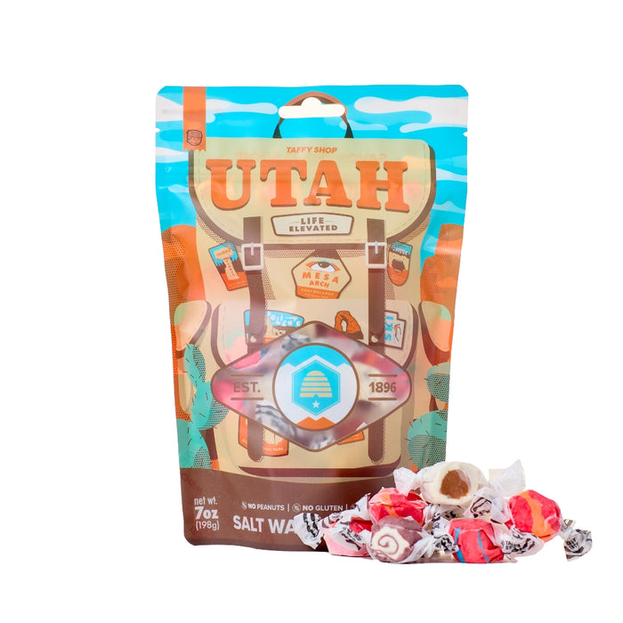 Utah Taffy Bag 12-Pack Taffy Shop