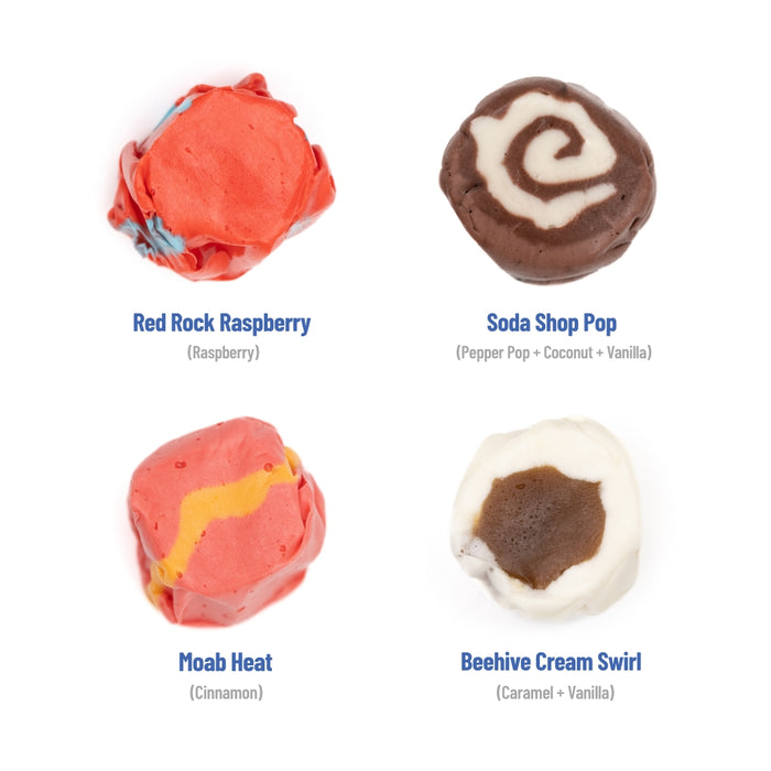 Utah Taffy Bag 12-Pack Taffy Shop