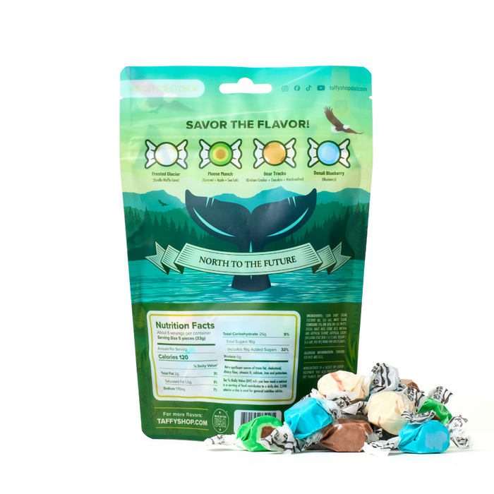 Alaska Taffy Bag 12-Pack Taffy Shop