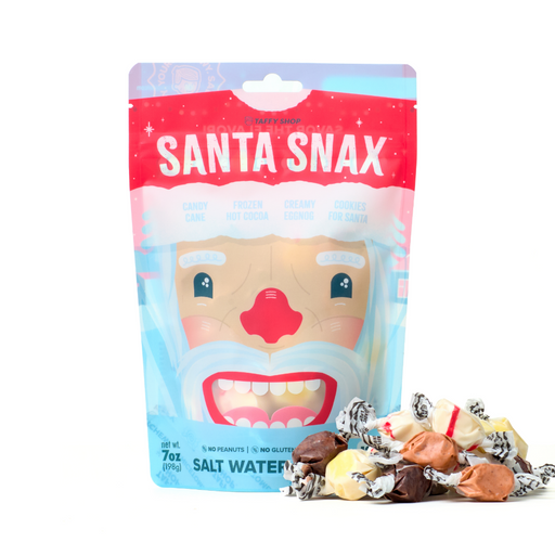 Santa Snax Taffy Bag 12-Pack Taffy Shop