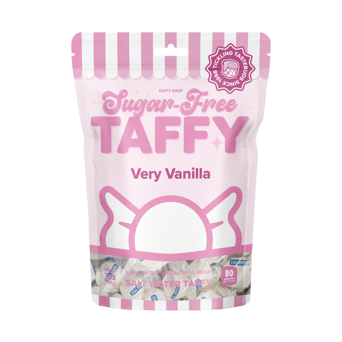 Sugar-Free Very Vanilla Taffy Taffy Shop 12-Pack (7oz) Bags