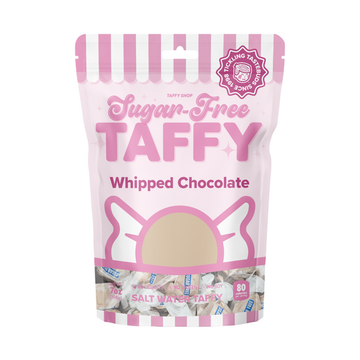 Sugar-Free Whipped Chocolate Taffy Taffy Shop 12-Pack (7oz) Bags