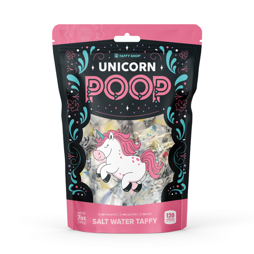 Unicorn Poop Taffy Bag 12-Pack Taffy Shop