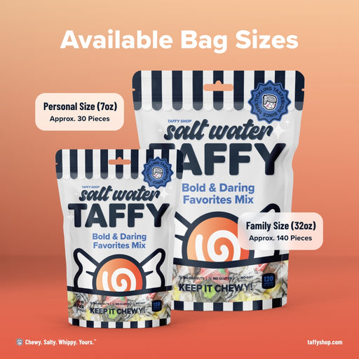 Bold & Daring Favorites Taffy Mix Taffy Shop 10-Pack (32oz) Bags