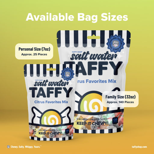 Citrus Favorites Taffy Mix Taffy Shop 12-Pack (7oz) Bags
