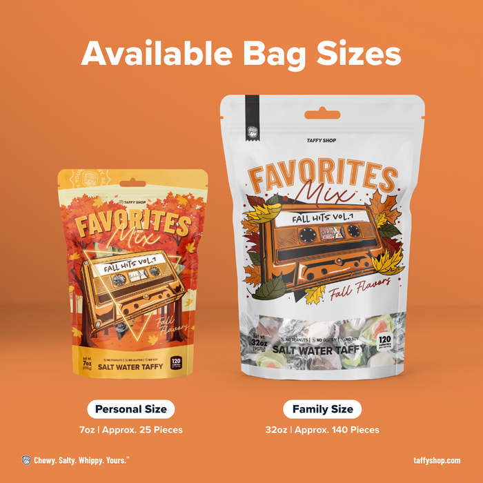 Fall Favorites Taffy Mix Taffy Shop
