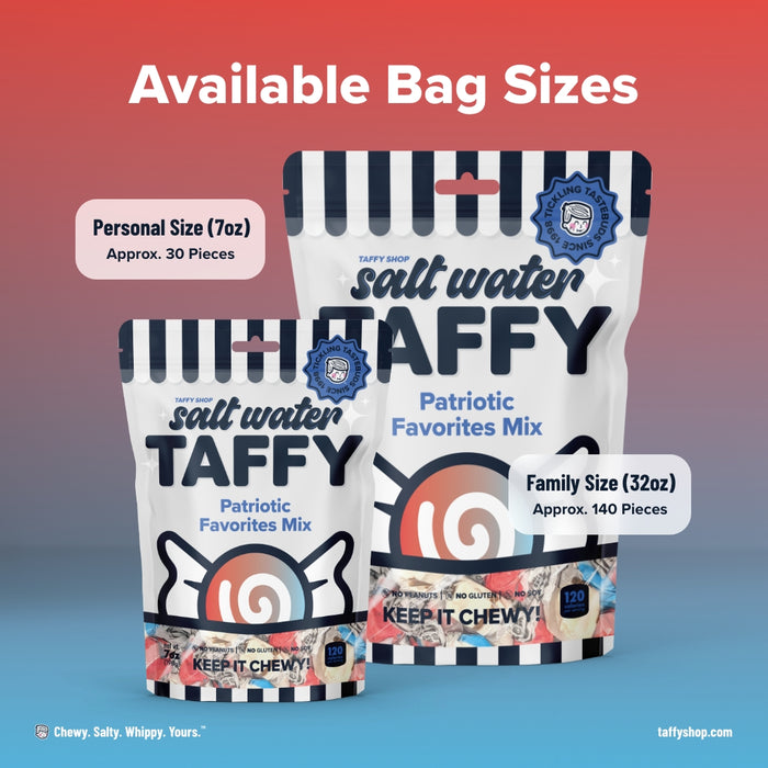 Patriotic Favorites Taffy Mix Taffy Shop