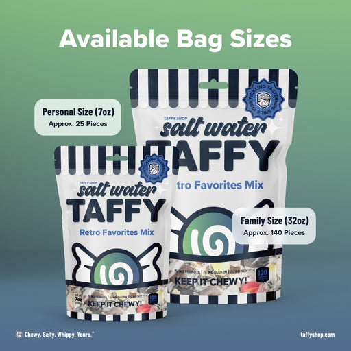 Retro Favorites Taffy Mix Taffy Shop 12-Pack (7oz) Bags