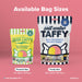 Sour Strawberry Banana Zappy Taffy Taffy Shop Wholesale
