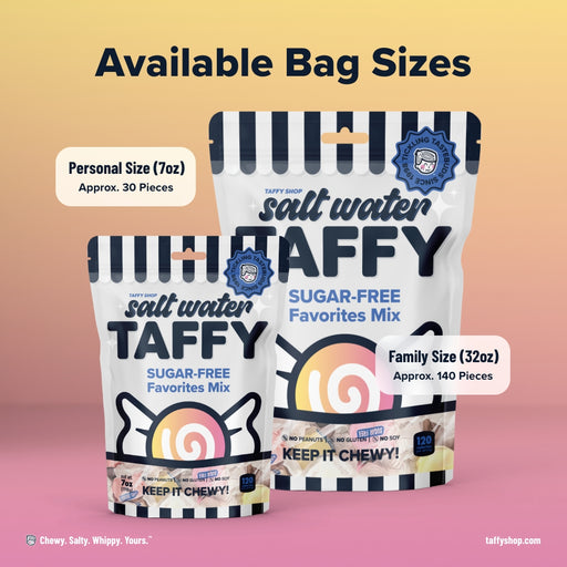 Sugar-Free Favorites Taffy Mix Taffy Shop 10-Pack (32oz) Bags
