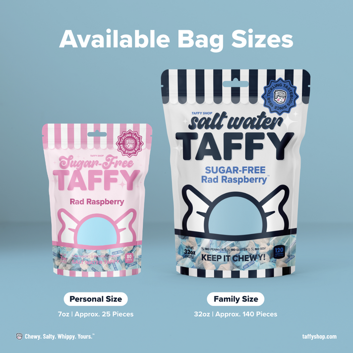 Sugar-Free Rad Raspberry Taffy Taffy Shop