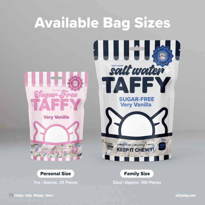 Sugar-Free Very Vanilla Taffy Taffy Shop