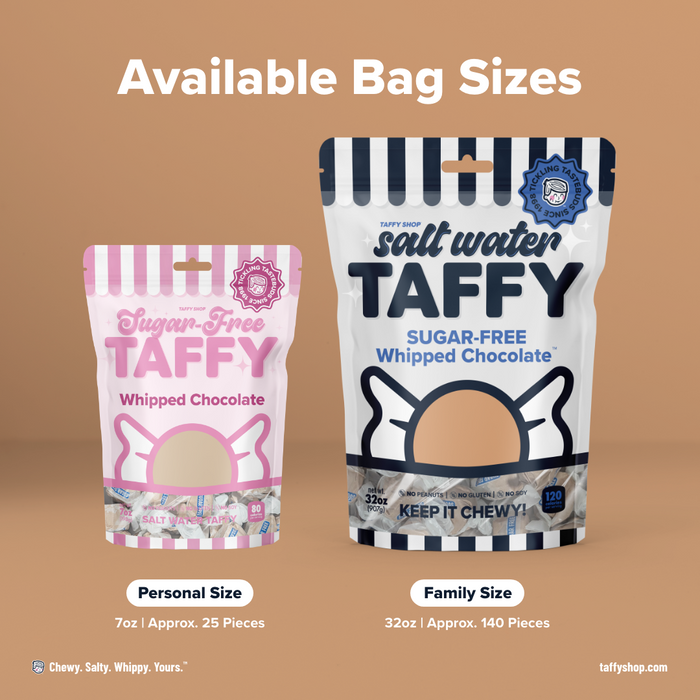 Sugar-Free Whipped Chocolate Taffy Taffy Shop