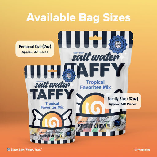 Tropical Favorites Taffy Mix Taffy Shop 10-Pack (32oz) Bags