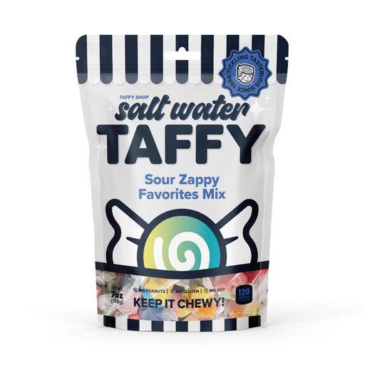 Zappy Sour Favorites Taffy Mix Taffy Shop