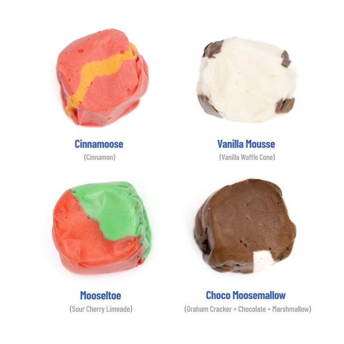 Merry Christmoose Taffy Bag 12-Pack Taffy Shop