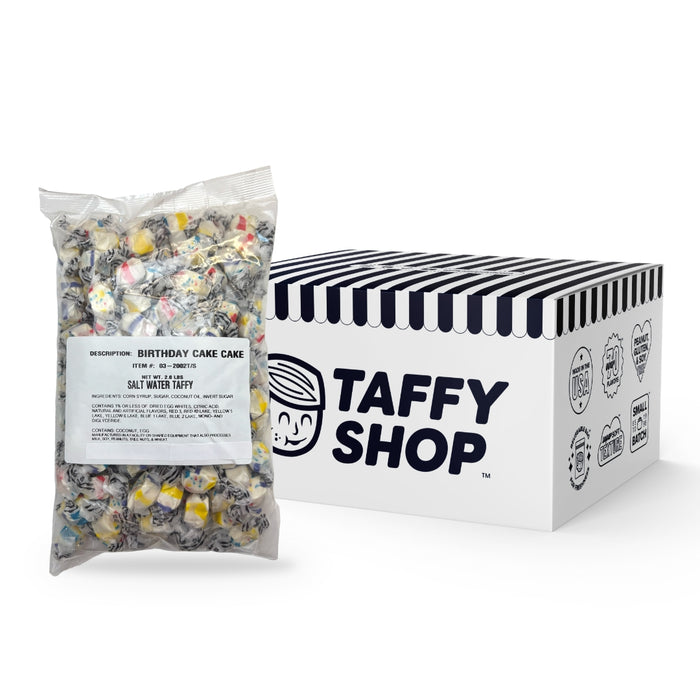 Birthday Cake Cake Taffy Taffy Shop 10-Pack (2lb) Bulk