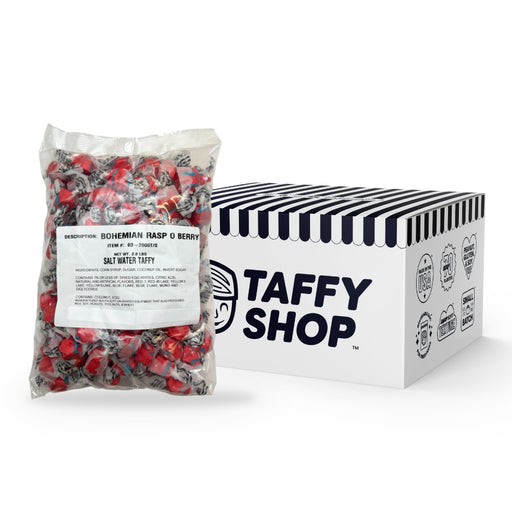 Bohemian Rasp-o-berry Taffy Taffy Shop 10-Pack (2lb) Bulk