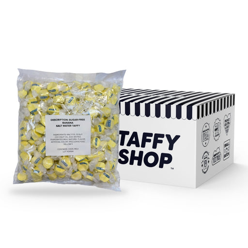 Sugar-Free Banana Dream Taffy Taffy Shop 10-Pack (2lb) Bulk