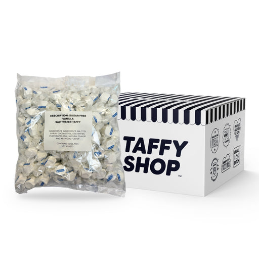 Sugar-Free Very Vanilla Taffy Taffy Shop 10-Pack (2lb) Bulk