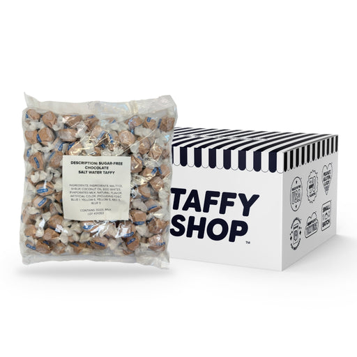 Sugar-Free Whipped Chocolate Taffy Taffy Shop 10-Pack (2lb) Bulk