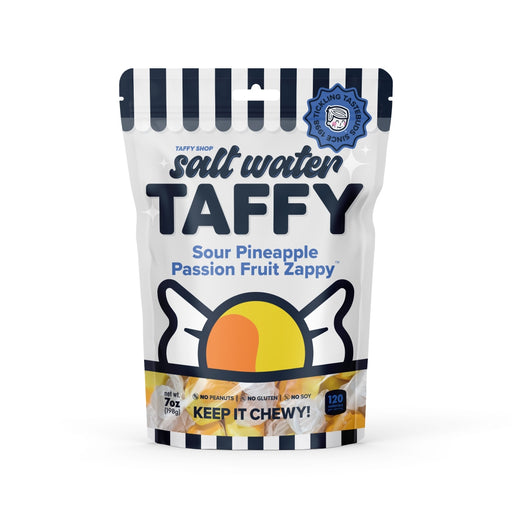 Sour Pineapple Passion Fruit Zappy Taffy Taffy Shop Wholesale