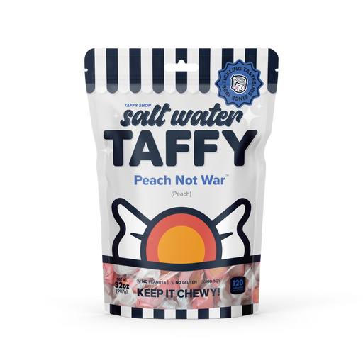 Peach Not War Taffy Taffy Shop 10-Pack (2lb) Bulk