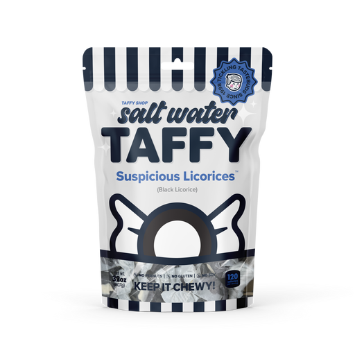 Suspicious Licorices Taffy Taffy Shop 10-Pack (2lb) Bulk
