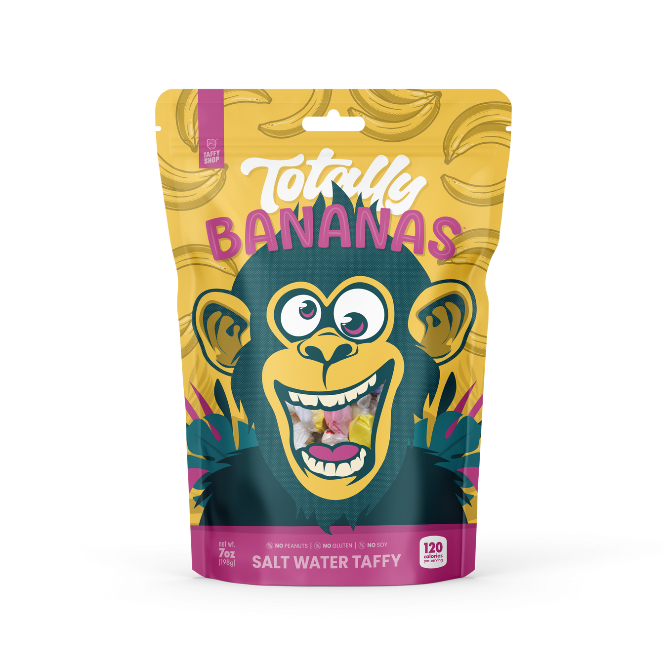 Totally Bananas Bag 12-Pack Taffy Shop