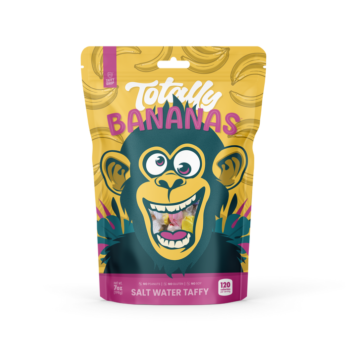 Totally Bananas Bag 12-Pack Taffy Shop